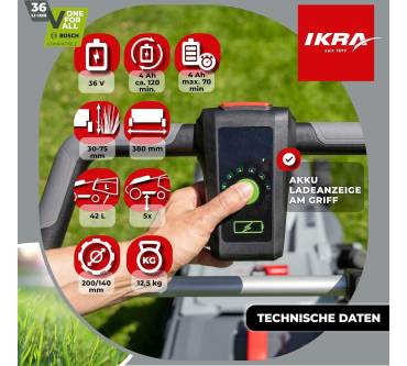 Produktbild Ikra IB-LM 38 (ohne Akku)
