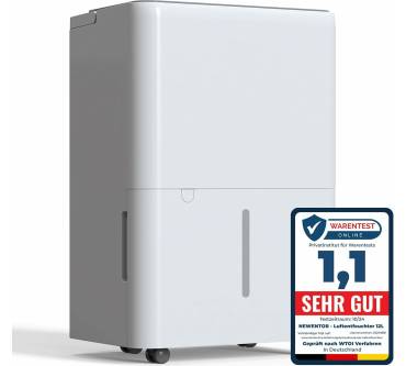 Produktbild Newentor 12L Luftentfeuchter Elektrisch Keller 35dB