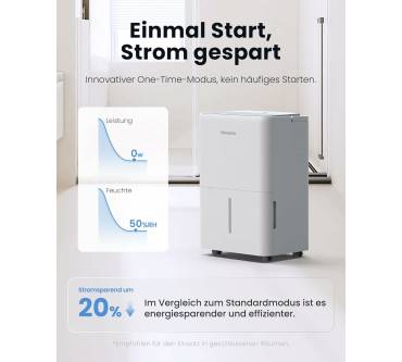 Produktbild Newentor 12L Luftentfeuchter Elektrisch Keller 35dB
