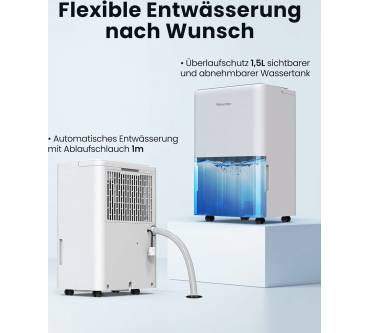 Produktbild Newentor 12L Luftentfeuchter Elektrisch Keller 35dB