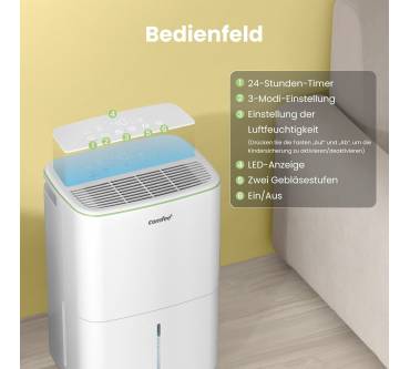 Produktbild Comfee CDDOE-12DEN7-QA3(EU) Luftentfeuchter 12 Liter/Tag