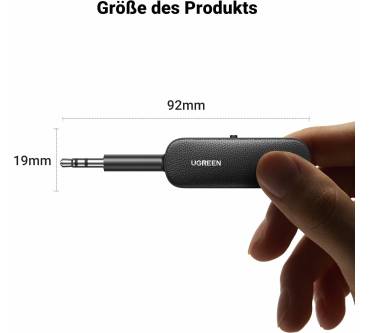 Produktbild Ugreen 2-IN-1 Aux Bluetooth Sender, Bluetooth Adapter