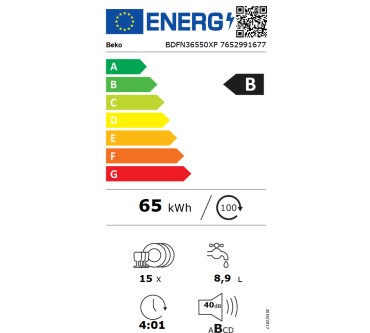 Produktbild Beko BDFN36550XP