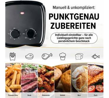 Produktbild Gourmetmaxx Heißluftfritteuse 3,2 L