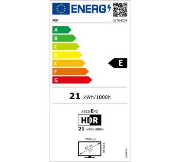 Produktbild AOC Q27G4ZDR