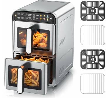 Produktbild Arendo 11L Vertical Duo Zone Airfryer