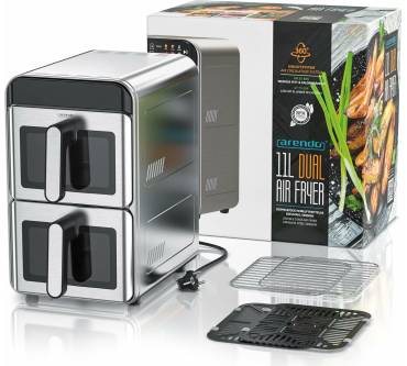 Produktbild Arendo 11L Vertical Duo Zone Airfryer
