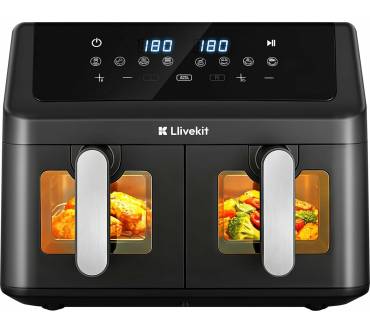 Produktbild Llivekit Heißluftfritteuse 9L Dual Zone
