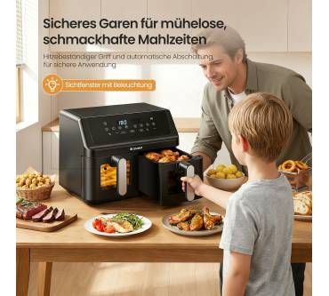 Produktbild Llivekit Heißluftfritteuse 9L Dual Zone