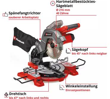 Produktbild Einhell TE-MS 18/8 Li