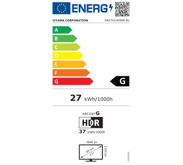Produktbild Iiyama ProGraphic HB2701UHSNP-B1