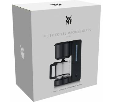 Produktbild WMF Stelio Kaffeemaschine Glas Deep Black