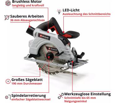 Produktbild Einhell TP-CS 18/190 Li BL Kit
