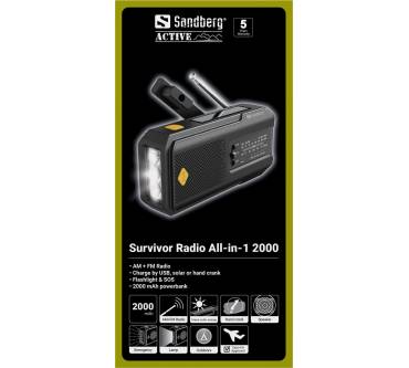 Produktbild Sandberg Survivor Radio All-in-1 2000