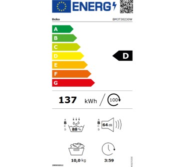 Produktbild Beko BM3T30230W