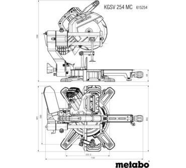 Produktbild Metabo KGSV 254 MC