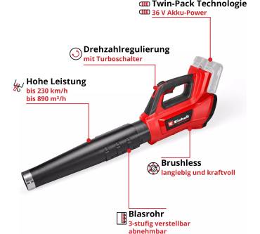 Produktbild Einhell GP-LB 36/230 Li E BL