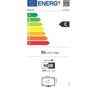 Produktbild Hisense 85UR9DS