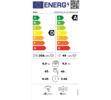Produktbild Beko B5DBT6941W