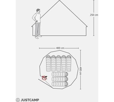 Produktbild Justcamp Bell 8