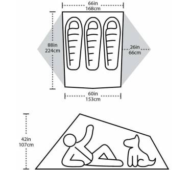 Produktbild Big Agnes Tiger Wall 3 Platinum