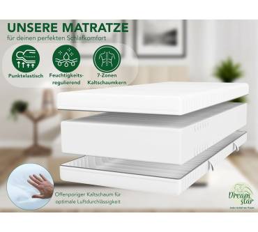 Produktbild Dreamstar Vital Silber Kaltschaummatratze