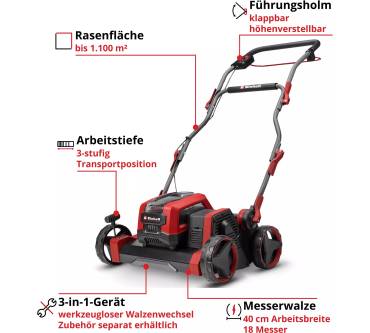 Produktbild Einhell GP-SC 36/40 Li BL