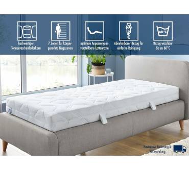 Produktbild Irisette Lotus Tonnentaschenfederkernmatratze