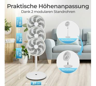 Produktbild Klamer Standventilator