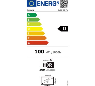 Produktbild Samsung GU85M82H