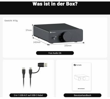 Produktbild Fosi Audio Q6