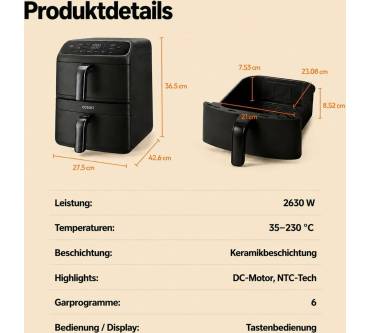 Produktbild Cosori Turbo Tower Compact