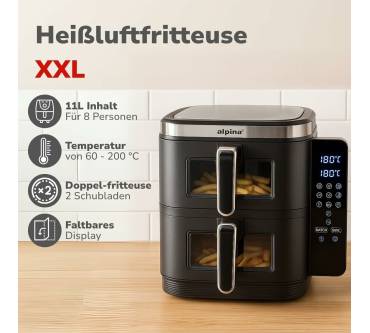 Produktbild Alpina Double Airfryer XXL