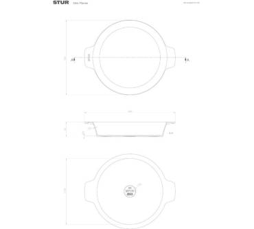 Produktbild Stur Gusseisenpfanne 32 cm