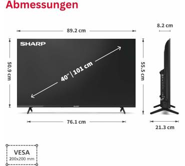 Produktbild Sharp 40HA1705E