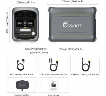 Produktbild FossiBot F1800