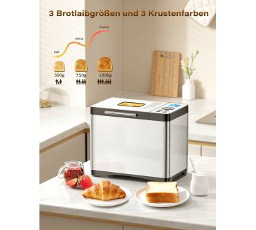 Produktbild Keepeez MBF-016 Brotbackautomat 19-in-1