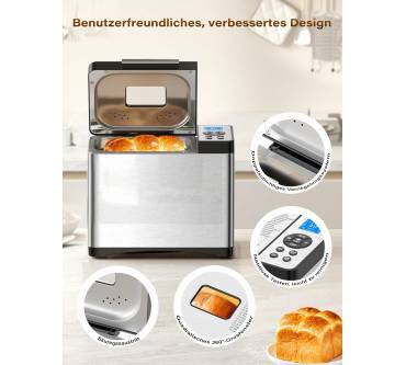 Produktbild Keepeez MBF-016 Brotbackautomat 19-in-1