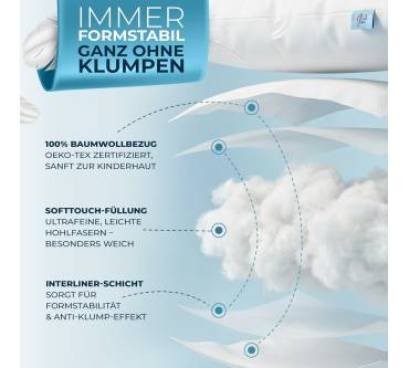 Produktbild Glückstoff Orthopädisches Kinderkissen