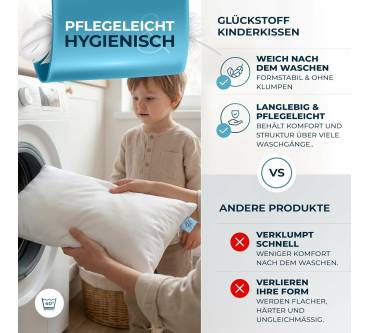 Produktbild Glückstoff Orthopädisches Kinderkissen
