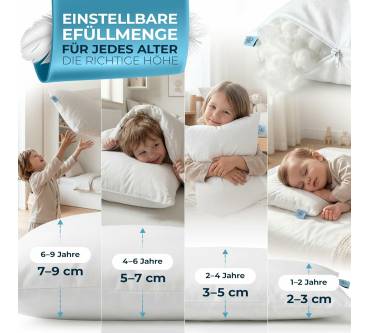 Produktbild Glückstoff Orthopädisches Kinderkissen