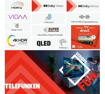 Produktbild Telefunken D65Q920B2CW