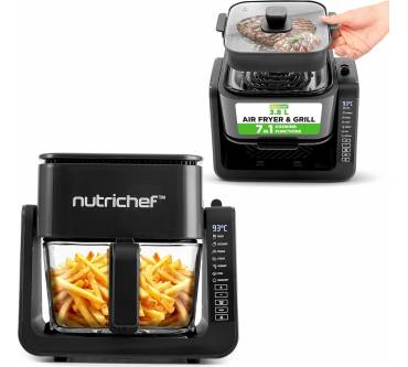 Produktbild NutriChef Heißluftfritteuse 4L
