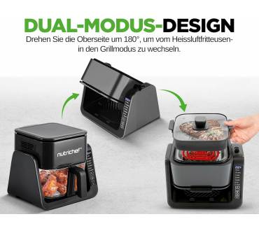 Produktbild NutriChef Heißluftfritteuse 4L