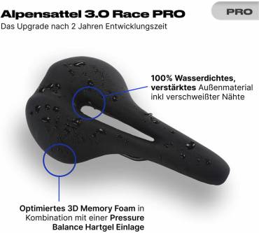 Produktbild Alpensattel 3.0 Race PRO
