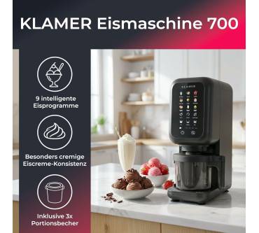 Produktbild Klamer Eismaschine 700 Micro Püree
