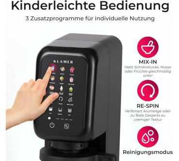 Produktbild Klamer Eismaschine 700 Micro Püree