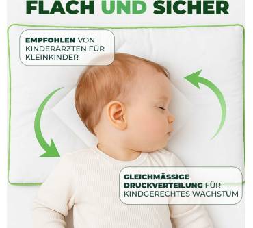 Produktbild Welldora Flaches Kinderkissen