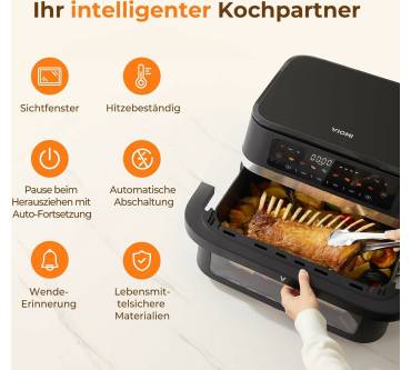 Produktbild Viomi Vortex Pro Heißluftfritteuse