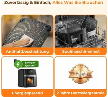 Produktbild Viomi Vortex Heißluftfritteuse